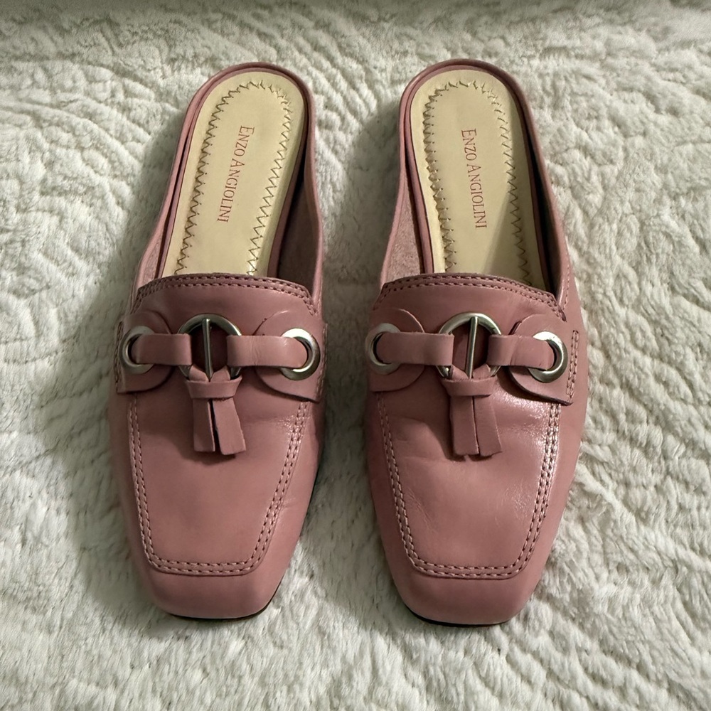 Enzo Angiolini Pink Loafers for Women Size 7 S0151